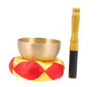 2 Sets Buddha Sound Bowl Buddha Sound Bowl Himalayan Singing Bowls Tibetan Sound Bowl Playing Bowl Mallet Singing Bowl Striker Tibetan Bowl Cushion Yoga Bowl Set Copper