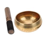 2 Sets Buddha Sound Bowl Yoga Meditation Sound Bowl Cleansing Bowl Antique Singing Bowl Buddhist Singing Bowl Tibetan Bowl Kit Healing Singing Sound Bowl Bronze Chime Stick