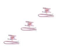 2 Sets Cat Dog Leash Puppy Harness Dog Ropes Puppy Accessories Heavy Duty Harness for Large Dogs Pet Dog Vest Wear-resis (Pinkx3pcs Sx3pcs)