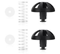 2 Sets Coffee Machine Brew Basket Bottom Spring Loaded Stopper Kits, Coffee Maker Parts Replacement for Mr. Coffee Parts 185774-000-000, 112435-000-000, 112435000000, 112435 000 000