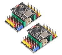 2 Sets ESP32-C3 MINI Development Board ESP32 Super Mini Development Board ESP32-C3 Development Board WiFi Bluetooth with Expansion Board for Arduino