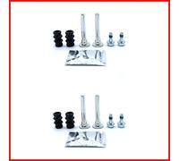 2 Sets Front Brake Caliper Slider Pins Guide Bolt Kit Compatible for Renault Trafic (2001+)