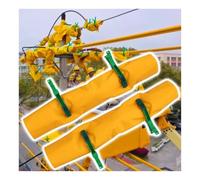 2 Sets High Volta Ilating Blanket, 0.4/10 KV Anti-Electrocut Mat with 4 Clips for Subt Safe, Electl Ilat Cover for Power Equint