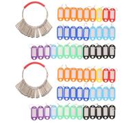 2 Sets Key Tags Identifiers with Split Ring and Writable Window