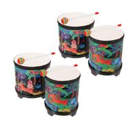 2 Sets Kids Bongos Drum Set Hand Percussion Toy for Toddlers