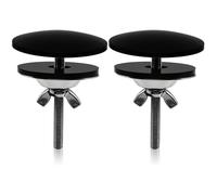 2 Sets Kitchen Sink Hole Cover Faucet Hole Cover Stainless Steel Kitchen Sink Tap Plate Stopper Sink Cap Hole Covers 2 Inch Blanking Metal Plug Silver Faucet Plug Covers for Leakage Prevention, Black