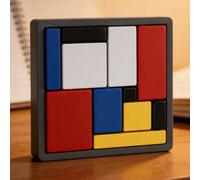 2 Sets Logic Puzzle Brain Teaser Game, Logic Training Brain Teaser Puzzles, Brains Challenging Puzzle Game, Intelligence Development Toy With 88 Challenges, 13.5x13.5cm, For Kids Adults Home School