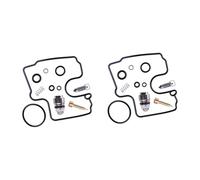 2 Sets Motorcycle Carburetor Carb Repair Rebuild Kits Rubber & Metal For Suzuki SV650/ S/SU/U 1999 2000 2001 2002