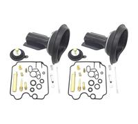 2 Sets Motorcycle Carburettor Repai Plunger Diaphragm System Repair Kitr For Y&amaha XTZ750 For Tenere 1989-1997 Carburetor repair kit, gasket, plunger, diaphragm