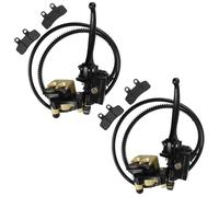 2 Sets Motorcycle Front Brake Assembly for 50-125cc Dirt Bikes