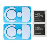 2 Sets Mouse Skates Feet for Logitech G PRO X Superlight,with Rounded Curved Edges,PTFE Material,White Professional Mouse Glider Feet Replacement Kit