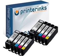 2 Sets of 5 Compatible Ink Cartridges Replace Canon PGI-570PGBKXL/CLI-571BK/C/M/YXL, for Canon Printers MG5750, MG5751, MG5752