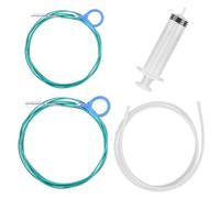 2 Sets Of Car Sunroof Drain Hole Cleaning Brushes, 1 Set Of Needle Cleaning Tools, Drain Hole Dredging Brushes, Multi-Function Cleaner, Flexible Drain Brushes.