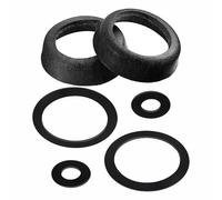 2 Sets of Handle Pump Replacement Parts 75 Leather Garden Pump Well Seal Black Handle-Pumps Gasket Set for Spare Parts O Ring Seal and Piston Sleeve