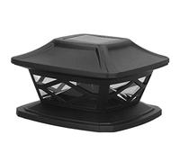 2 Sets of Solar Column Lights, Two Color Free Switching, Light Sensing Solar Light LED Lamp Beads, 600Mah Capacity Suitable for Villa Gardens Outdoor Public Areas Corridors