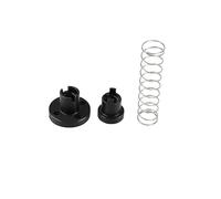 2 Sets Of T8 Nuts Brass POM 2mm 4mm 8mm For Ender 3 CR10 T8 Spring Nut 3D Printer Parts(2 Sets POM Black,8mm)