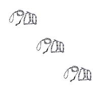 2 Sets Pet Cat Harness Dog Training Leash Kitten Harness Leash Dog Collar Small Dogs Tracking Line Pet Leader Puppy Coll (Dark Bluex3pcs Mx3pcs)