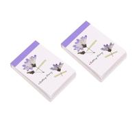 2 Sets Plant Journal Decorative Paper Notes for DIY Scrapbooking, 80