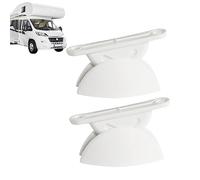 2 Sets RV Retaining Catch Holder Door Retainer Kit Door Catch Stopper Clip for T4 T5 T6 Campervan RV Boat Motorhome Caravan Cabinet Cupboard Drawer