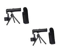 2 Sets Spotting Telescope Travel Telescope Monocular Telescope for Adults Bird Watching Telescope Phone Monoculars for Adults Single-tube Telescope Zinc Iron Alloy Camping Birds