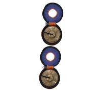 2 Sets Touch The Bell Meditation Instrument Religious Percussion Instrument Kids Cymbal Buddhism Brass Cymbal Tibetan Tingsha Meditation Bell Finger Cymbal Nepal Bell Shaped Copper