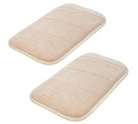 2 Sets Upgraded Computer Wrist Elbow Pad, Flexible Memory Foam Arm Wrist Rest Pillow, Soft Wrist Support Mat for Keyboard Desktop Office Gaming - Alleviate Elbow Pain (7.8 x 15.7 inch)