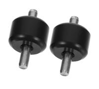 2 Sets Vacuum Cleaner Replacement Wheels Plastic Carbon Steel