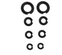 2 Sets Wrench Retainer Rings with O-Rings for 3/8 1/2 Square Drive Pneumatic Tools Compatible with Craftsman Ir Impact Gun