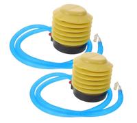 2 Sets Yellow Foot Pump Inflatable Manual Plastic Pump Set