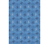 2 Sheets 2 Tags 70th Happy Birthday Celebrate Hooray Blue Wrapping Paper Age 70 Birthday Male Giftwrap (PA)