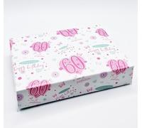 2 Sheets 60th Birthday Wrapping Paper Age 60 Birthday Female (AWU)