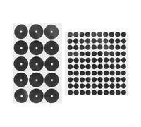 2 Sheets Black Billiard Ball Locator Marking Dots Stickers