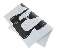 2 Sheets Black Human Body Scoring Zone Target Paper for Training | Printing, Bright Contrasting Colours, 17.7x12.6 Inch Sheet, for Competitions and Police Training