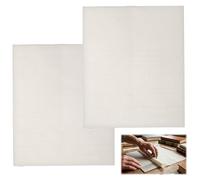 2 Sheets Book Binding Cloth, Durable Fabric for Bookbinding and Repair, Large 50x115cm Sheets Ideal for DIY Journal Covers, Artist Books2 Sheet Book Binding Cloth, Durable Faband Restoration Projects