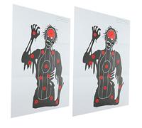 2 Sheets Creative Body Spot Targets Paper of High Visibility Practice Paper for Sport Training Durable and Safe Material for Target Practice and Competitions