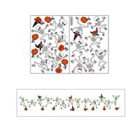 2 Sheets Halloween Window Stickers, Glow in the Dark Skeleton Decorations | Skeleton,Pumpkin and Witch Halloween Decorations,Halloween Decal Stickers for Indoor Window Wall Home Decor and Party Display
