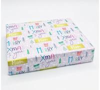 2 Sheets Merry Xmas To You Mum Christmas Wrapping paper