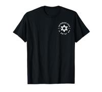 (2 Side) Am Yisrael Chai Israel 1948 Star of David Hebrew IDF T-Shirt