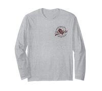 2-Sided Bodyboard Bodysurf The Wedge Newport Beach SoCal Long Sleeve T-Shirt