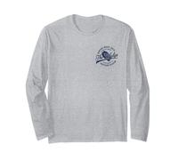 2-Sided Bodyboard Bodysurf The Wedge Newport Beach SoCal Long Sleeve T-Shirt