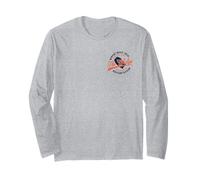 2-Sided Bodyboard Bodysurf The Wedge Newport Beach SoCal Long Sleeve T-Shirt