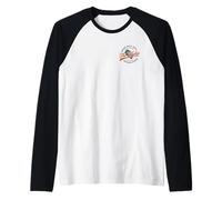 2-Sided Bodyboard Bodysurf The Wedge Newport Beach SoCal Raglan Baseball Tee