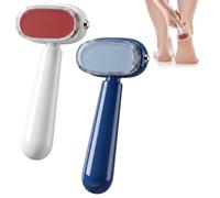 2 Sided Foot File & Callus Rasp,Steel Scraper for Dead Skin,Home Pedicure | Ergonomic Arc Pedicure Rasp Exfoliates Rough Dry Feet,Safe Gentle Blade Won't Cut,Ideal for Dead Skin Thick Calluses(B)