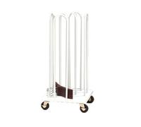 2-Sided Hanger Stacker - Space-Saving Standing Rack for Clothing Stores & Bedrooms, Holds 100 Hangers