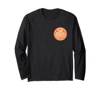 2 Sided Huntington Beach Longboard Surf Club CA Surfer Long Sleeve T-Shirt