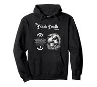 (2 sided) Plague Rat Black Death European Tour Occult Pullover Hoodie