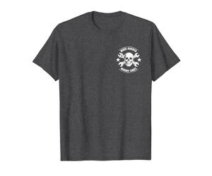 (2 Sides) Funny No One Owes You Sht Work Harder Men Jokes T-Shirt, Men, Dark Heather Grey, X-Large