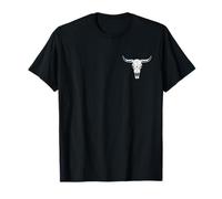 2 Sides Go Milk A Bull Men Funny Bull Humor Vintage Country T-Shirt