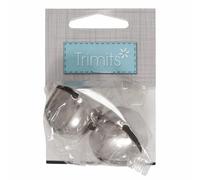 2 Silver 30mm Jingle Bells for Crafts | Craft Bells | Arts & Crafts
