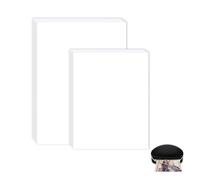 2 Sizes 100 Sheets Glossy Photo Paper, Premium High Gloss Photo Papers, Glossy White Photographic Papers Photos for Inkjet Printer for Advertising Covers Variety Size 3 X 5 inches, 4 X 6 inches